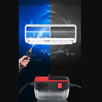 ODKURZACZ PAROWY WYSOKOTEMPERATUROWY I WYSOKOCIŚNIENIOWY WYCZYŚĆ PIEC2500W