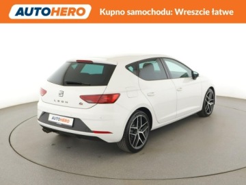 Seat Leon III Hatchback Facelifting 1.5 EcoTSI 150KM 2018 Seat Leon dsg virtual navi FR pdc auto klima led, zdjęcie 6