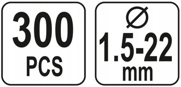 НАБОР КОЛЬЦЕВ ДЛЯ СВЯЗКИ E-CLIP 300x