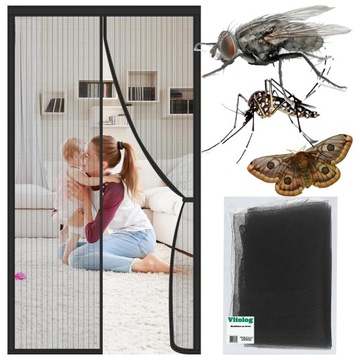 Магнитная москитная сетка для балконной двери, окна, балкона, террасы