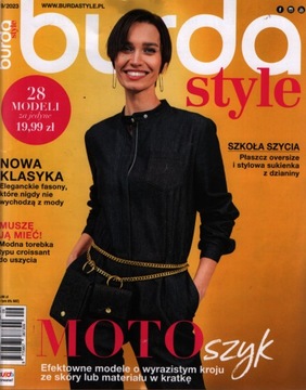 9/2023 Burda Style + wykroje