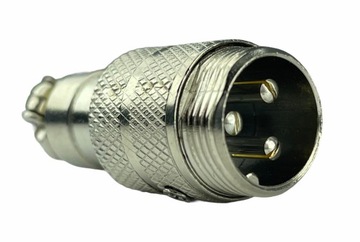 WTYK MIKROFONOWY 3 PIN PROSTY NA PRZEWÓD