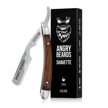 Zizka – Brzytwa do golenia, skóra, Angry Beards