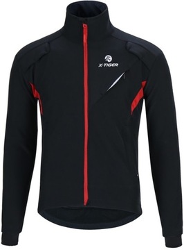 Kurtka Męska Windstoper Rower Outdoor Funkcjonalna Termoaktywna X-Tiger L