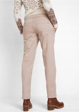 38 B.p.c _ZT БЕЖЕВЫЕ УТЕПЛЕННЫЕ БРЮКИ