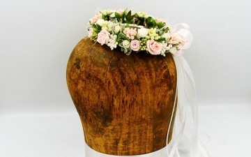 wianek komunijny na kok,wianki komunijne,na koczek