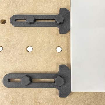 КОМПЛЕКТ РЕГУЛИРУЕМЫХ СТОПОРОВ ДЛЯ СТОЛИКА FESTOOL MFT, 2 ШТ.