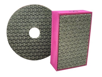 НАБОР КУБА АЛМАЗНАЯ ЗЕЛЕНАЯ ПЛИТКА №50 ДИСК №100