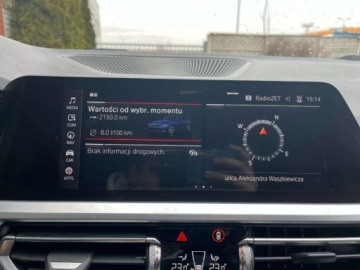 BMW Seria 3 G20-G21 2019 BMW Seria 3 2.0 benzyna 245 KM automat zarej w PL niski przebieg zami, zdjęcie 20