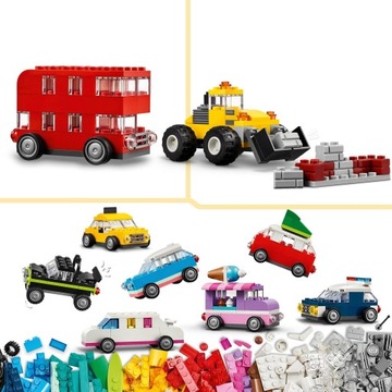 LEGO 11036 КЛАССИЧЕСКИЕ ТВОРЧЕСКИЕ ТРАНСПОРТНЫЕ СРЕДСТВА