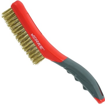 СТАЛЬ, ЛАТУНЬ, 4-РЯДНАЯ ПРОВОЛОЧНАЯ ЩЕТКА ДЛЯ Ржавчины, МЕТАЛЛА, КРАСКИ