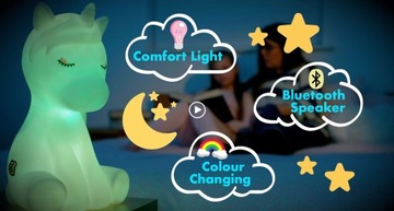 My music creator Unicorn Speaker Głośnik bluetooth, zmienia kolory