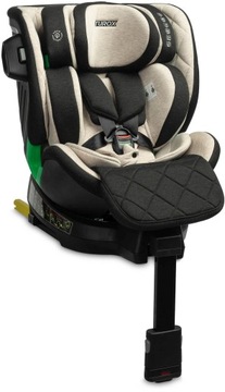 Fotelik Samochodowy Caretero OBROTOWY 40-150CM RWF TUROX ISIZE ISOFIX BEIGE