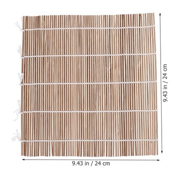 1 комплект бамбукового коврика для приготовления суши