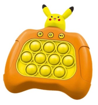 GRA ELEKTRONICZNA PUZZLE SENSORYCZNE PUSH IT POP IT POKEMON PIKACHU