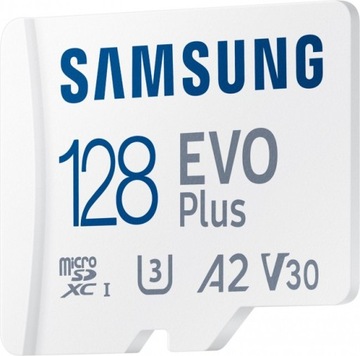 Samsung EVO PLUS microSDXC 128 ГБ UHS-I U3