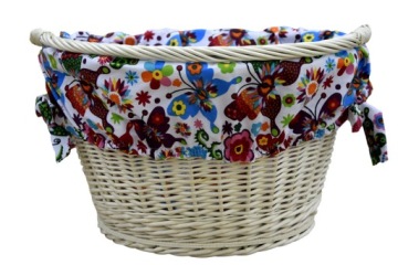 Плетеная велосипедная корзина Click BIKE + вставка на 16 ворот