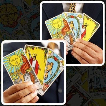 НАБОР КЛАССИЧЕСКИХ КАРТ ТАРО THE Rider TAROT, 78 ЧАСТЕЙ КАРТЫ ГАДАНИЯ
