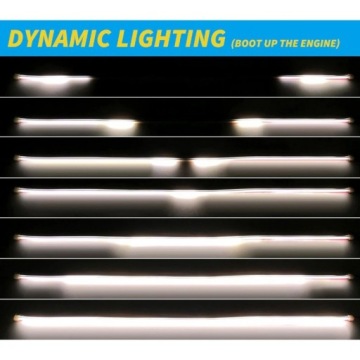 Дневные ходовые огни под капотом 180см DRL LED 12V + WOW
