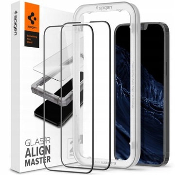 Szkło Spigen do iPhone 13 Pro Max, FC AM, do etui