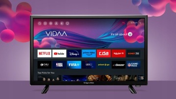 SMART TV WiFi 24-дюймовый HD ПРИЛОЖЕНИЯ VIDAA Youtube Prime Netflix