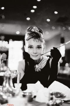 Audrey Hepburn Śniadanie u Tiffanego plakat 61x91
