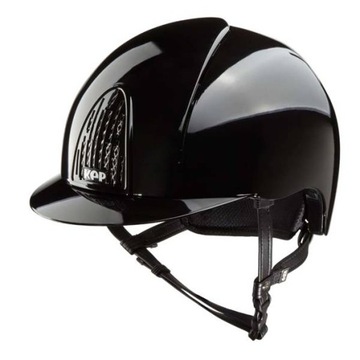 Kask toczek jeździecki KEP Smart Polish Black czarny M