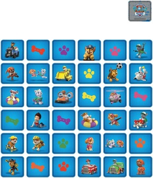 Игра-головоломка SPIN MASTER Paw Patrol Memory 6066827