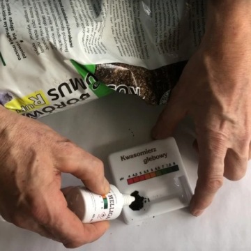 Измеритель почвенной кислоты плюс жидкость Helliga