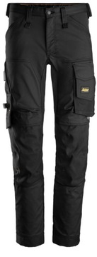 spodnie robocze ELASTYCZNE I WYTRZYMAŁE SNICKERS STRETCH 6341 BLACK R. 48