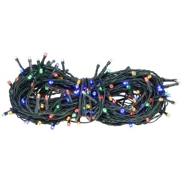 Lampki choinkowe zew. 300szt wielokolorowe MIX LED