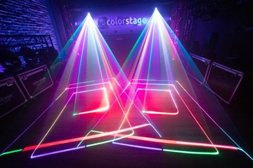 ЦВЕТОВАЯ АНИМАЦИЯ ЛАЗЕР ROBO 1Вт RGB 1000мВт