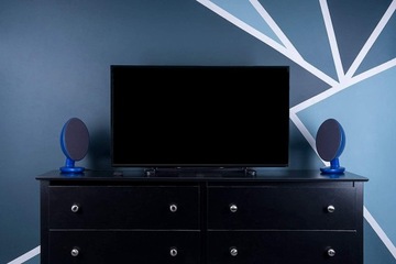 Активные полочные Bluetooth-колонки KEF EGG BLUE