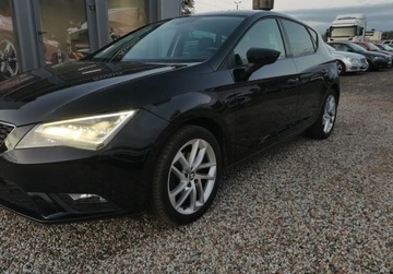 Seat Leon III Hatchback Facelifting 1.6 TDI 115KM 2017 Seat Leon Niski przebieg, LED, Polskory, NAVI, Android AUTO, 1.6 Diesel, zdjęcie 12