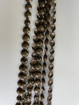 Gwoździe tapicerskie w taśmie listwa ozdobna pinezki Stare złoto