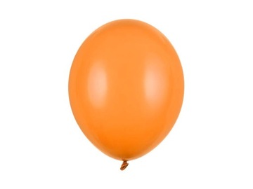 BALONY BALON POMARAŃCZOWE 100 SZT 30 CM HALLOWEEN