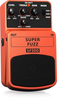 Efekt gitarowy Behringer SF300 Super Fuzz Przester Lata 60 70