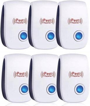 Ultrasonic Pest Repeller 6 Pack , Pest Repellent