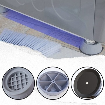 АНТИВИБРАЦИОННЫЕ ПОДУШКИ ДЛЯ СТИРАЛЬНОЙ И ПОСУДОМОЕЧНОЙ МАШИНЫ 4 ШТ.