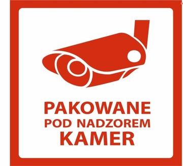 ETYKIETY 85x85 500 SZT - PAKOWANE POD NADZOREM