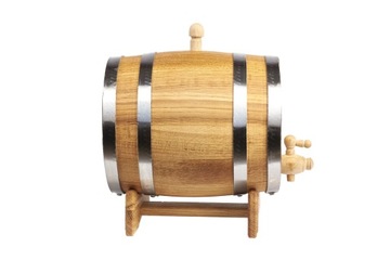 АНТАЛЕК дубовая бочка 5л для виски, самогона, винных настоек (с сертификатом ПЖ)