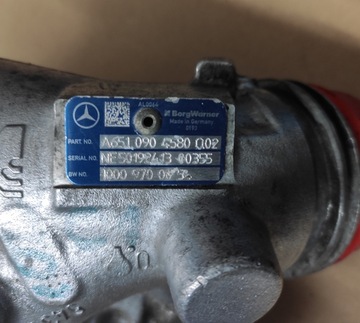 BITURBO MERCEDES GLK C CLS E TŘÍDA 10009700054