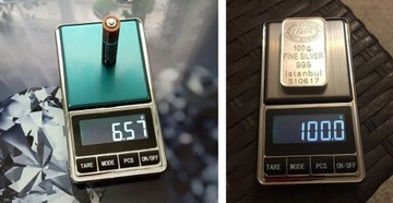 Вес 500 г 0,01 г электронный карман маленький + наклейка