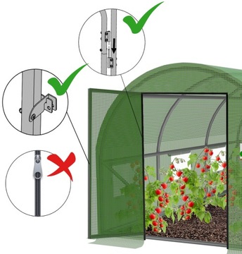 САДОВАЯ ТЕПЛИЦА ИЗ ФОЛЬГИ ТУННЕЛЬ 2x3м ПЛЕНКА С НАВЕСНОЙ ДВЕРЬЮ + БЕСПЛАТНО