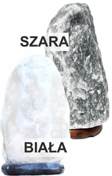 Соляная лампа 4-5 кг серой соли, основание из серого мрамора.