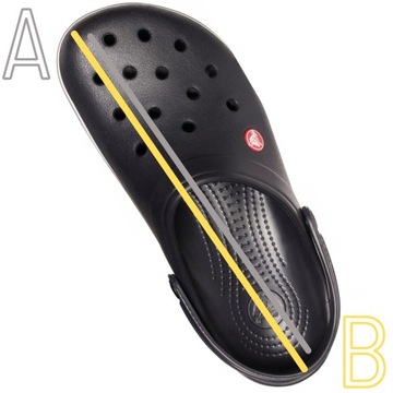 klapki crocs męskie crocband 11016 lekkie chodaki 42-43 m9/w11