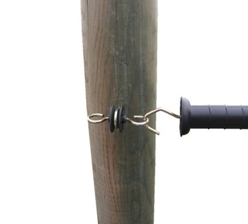 Комплект ворот, красная ручка и изолятор, 2 шт.