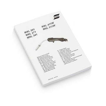 Сварочная горелка ESAB MXL 201 3 м MIG MAG MB 15