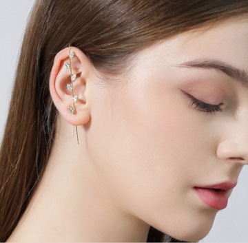 Серьги Subloom Earring Цветочные кристаллы