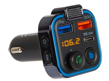 Автомобильный передатчик Google Assist Blow Bluetooth5+QC3.0 USB C